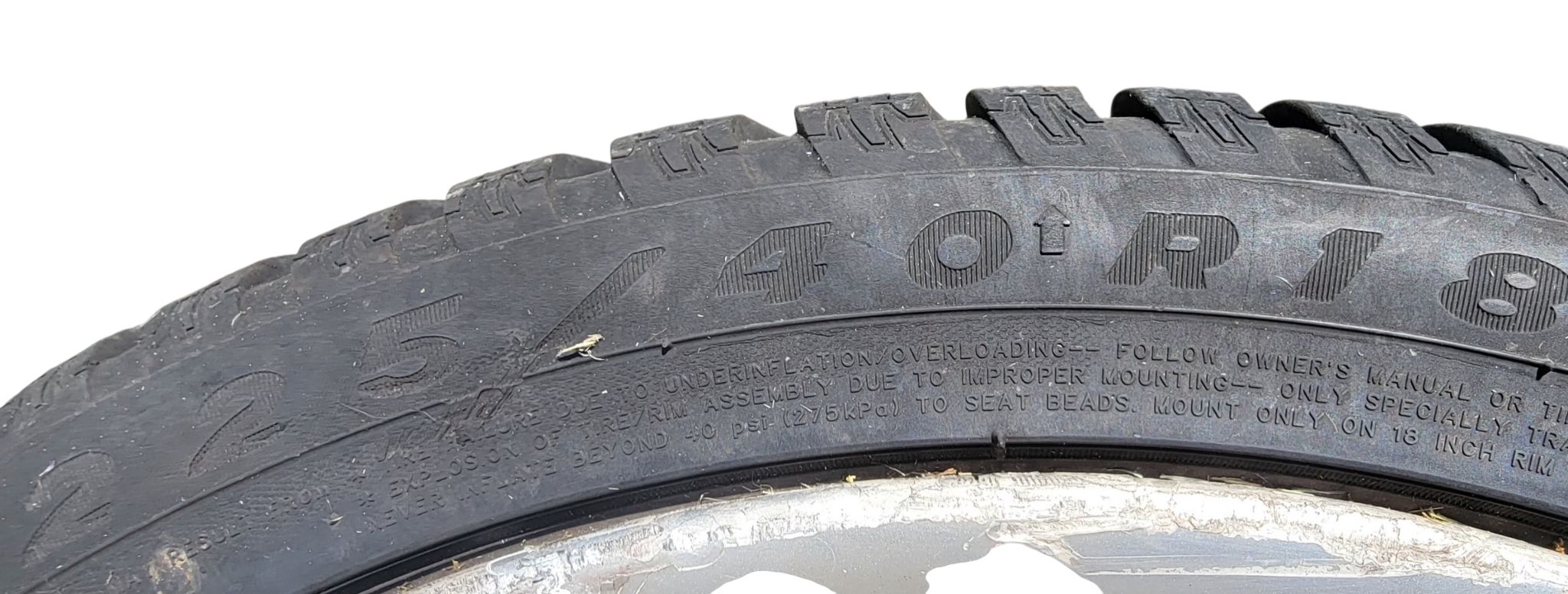 4 jantes AMG 18 pouces / 2 pneus 225/40/18 Qualité OEM A1694011202 – Image 7
