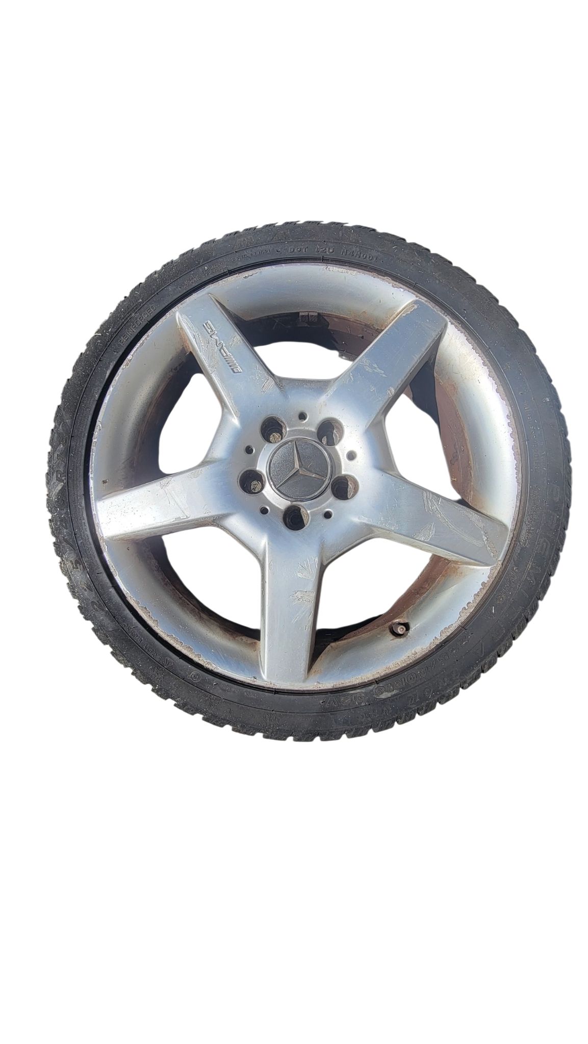 4 jantes AMG 18 pouces / 2 pneus 225/40/18 Qualité OEM A1694011202 – Image 13