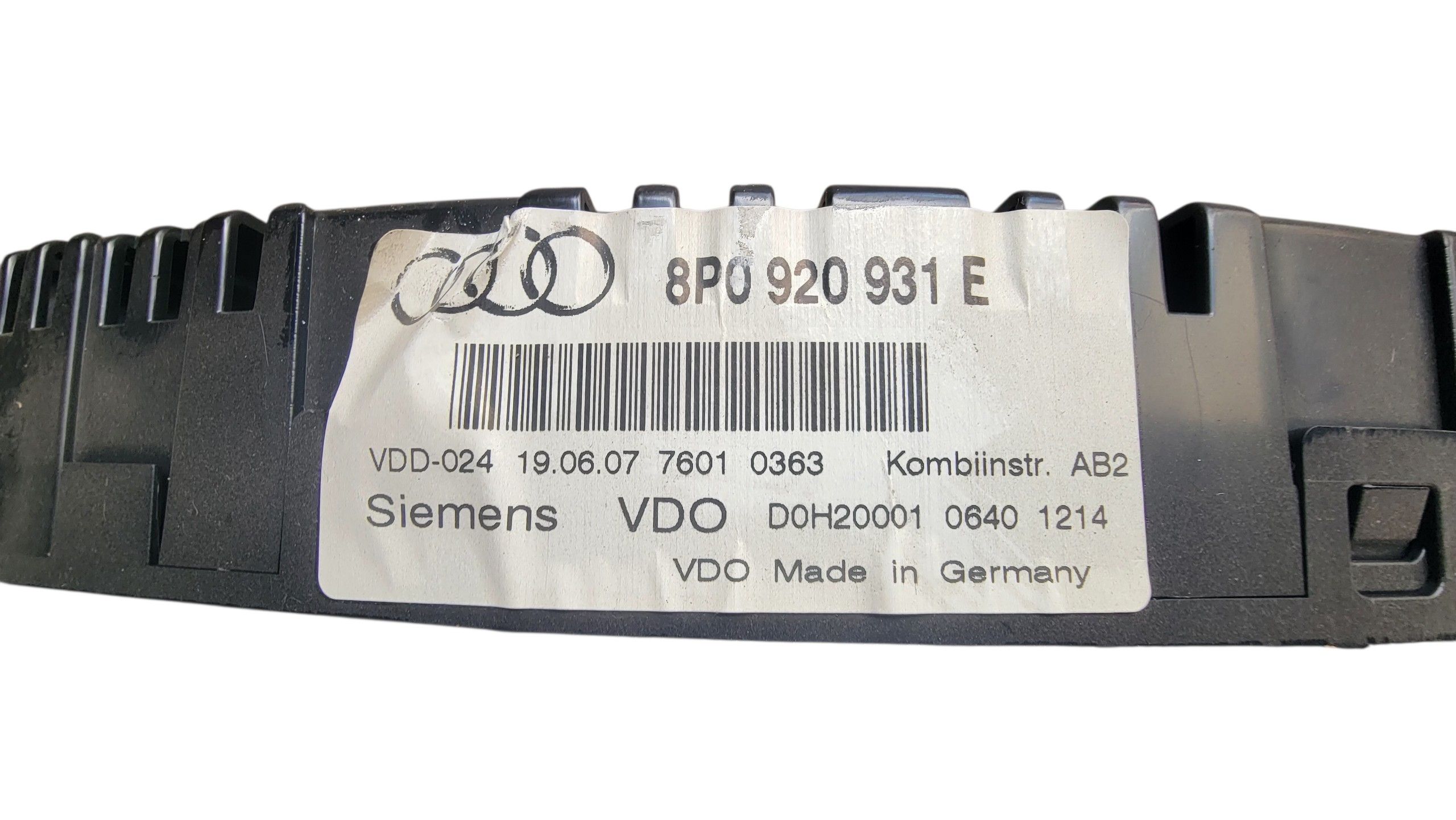 Kit démarrage complet Audi A3 8P 2.0 TDI 170cv OEM 03G906018DH – Image 6