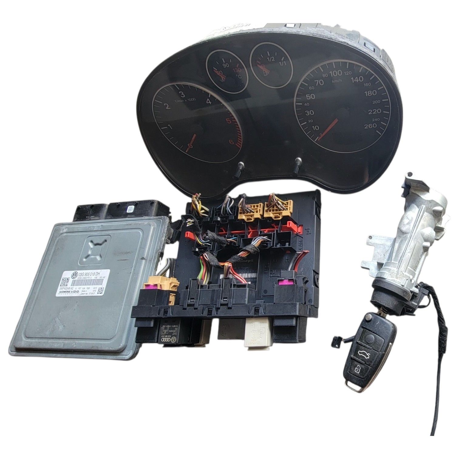 Kit démarrage complet Audi A3 8P 2.0 TDI 170cv OEM 03G906018DH – Image 3