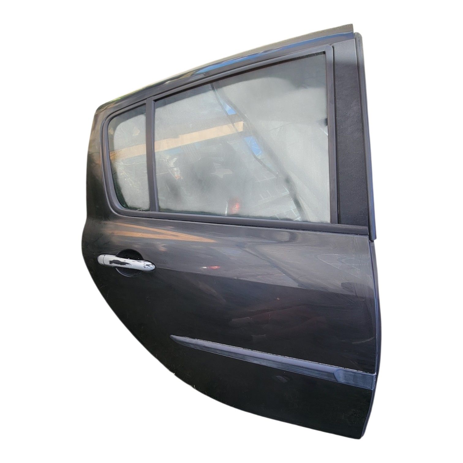 Porte arrière droite noir Renault Clio 3