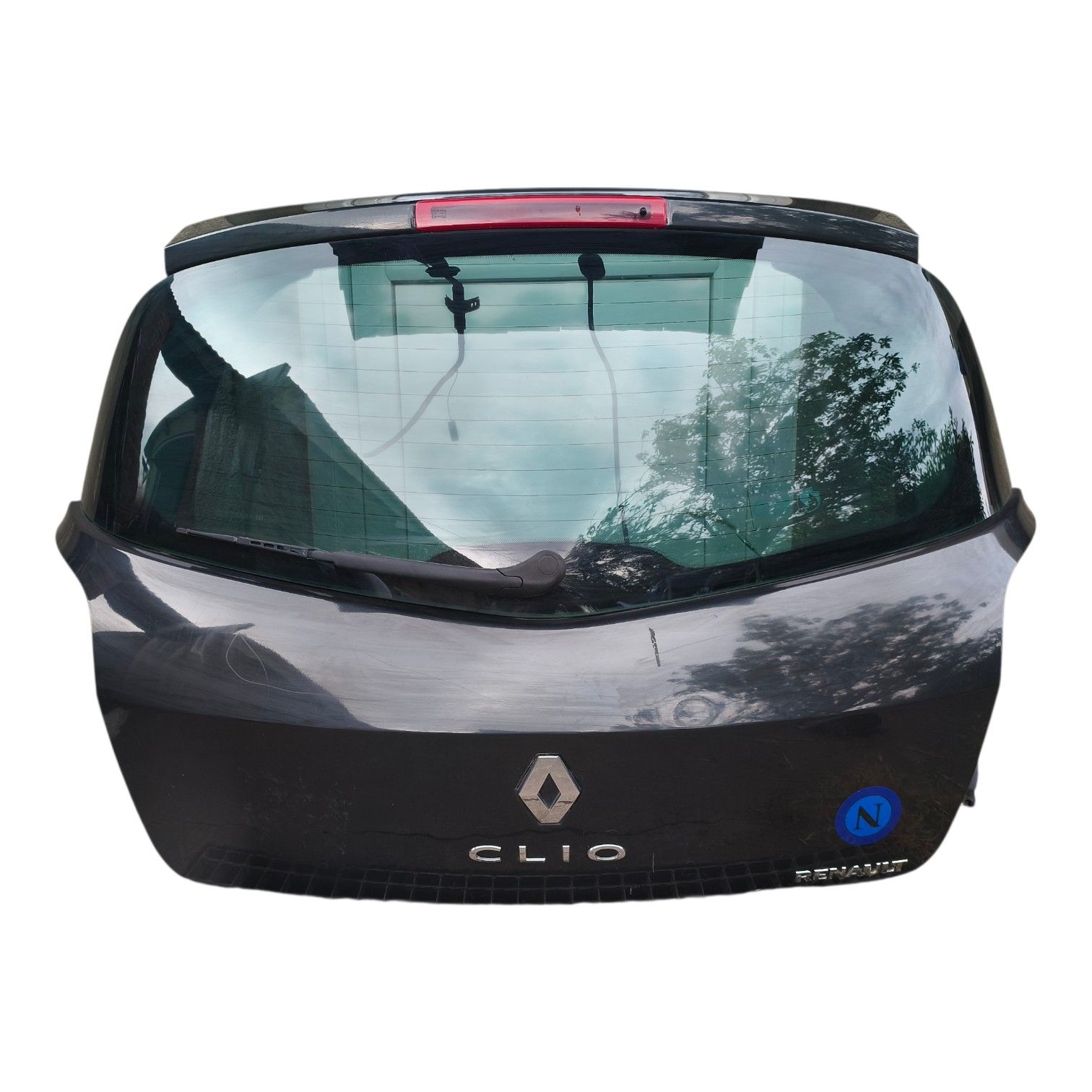 Hayon coffre arrière complet Renault Clio 3 5 portes 2007 origine