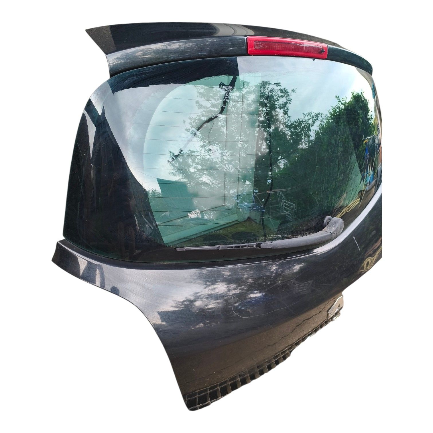 Hayon coffre arrière complet Renault Clio 3 5 portes 2007 origine – Image 4