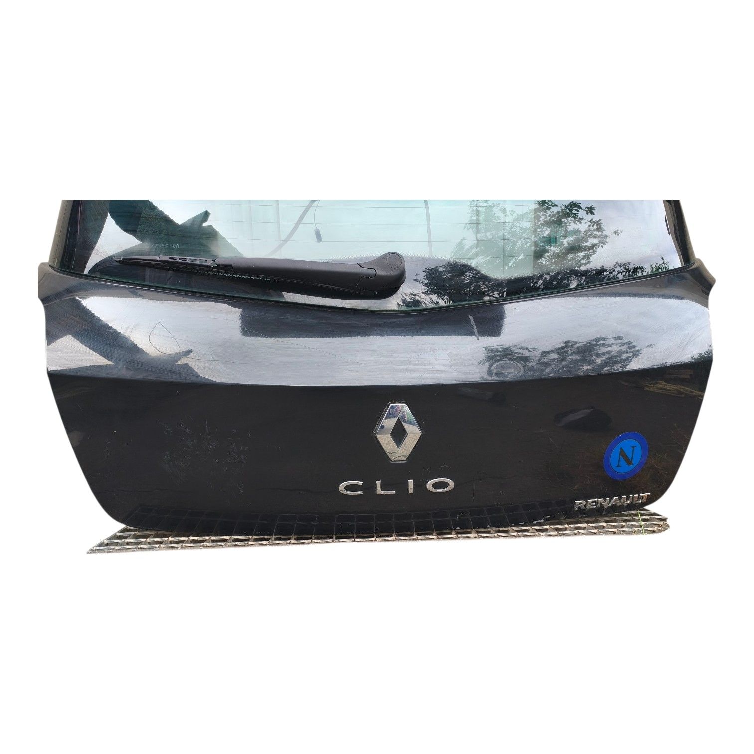 Hayon coffre arrière complet Renault Clio 3 5 portes 2007 origine – Image 2