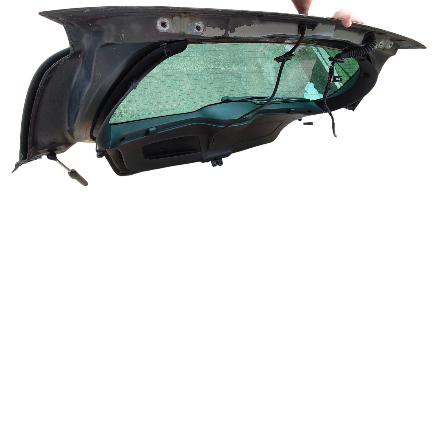 Hayon coffre arrière complet Renault Clio 3 5 portes 2007 origine – Image 6
