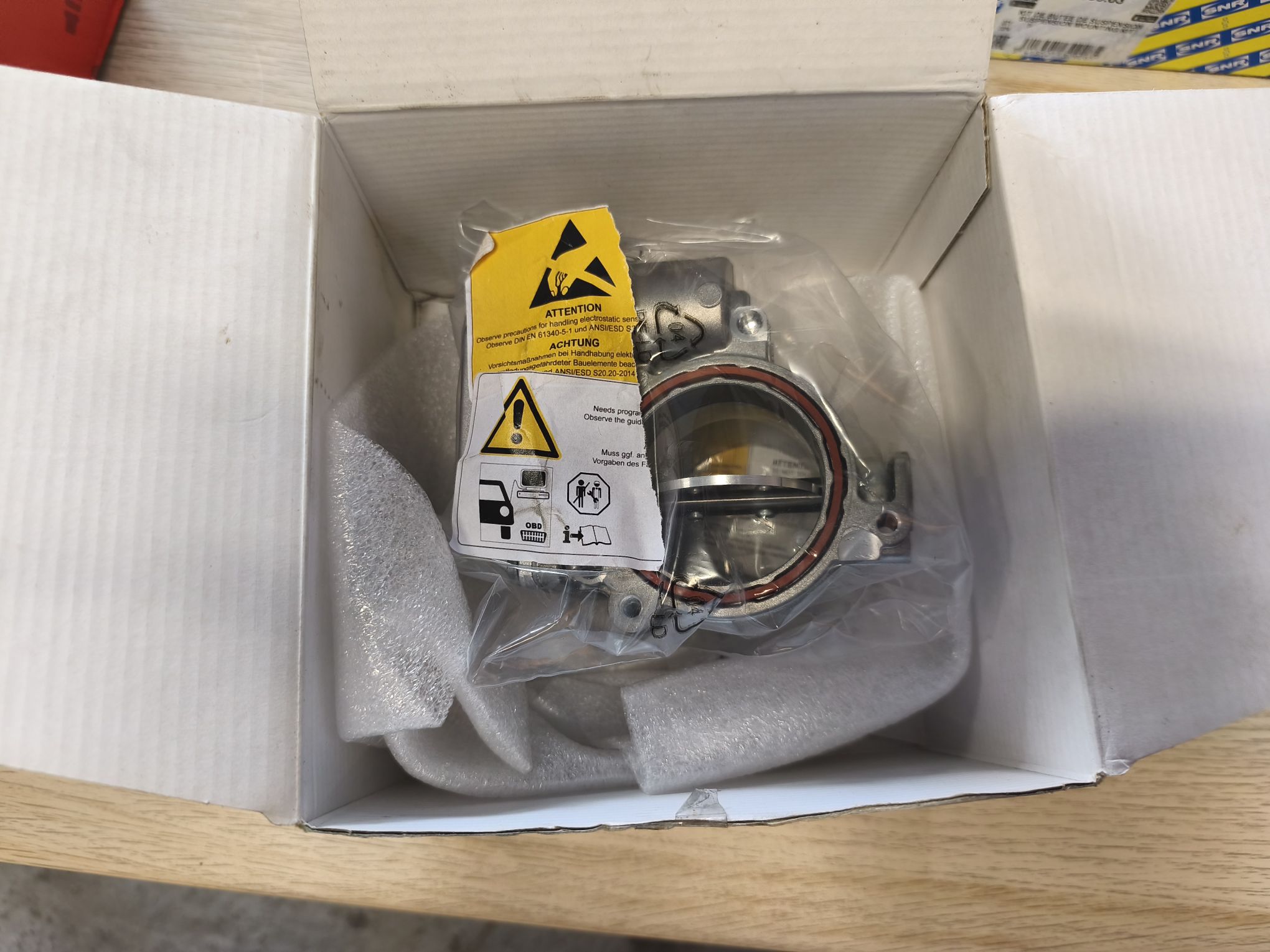 Boîtier Papillon VDO A2C59513627 pour Ford Fiesta Focus 1.6 TDCi