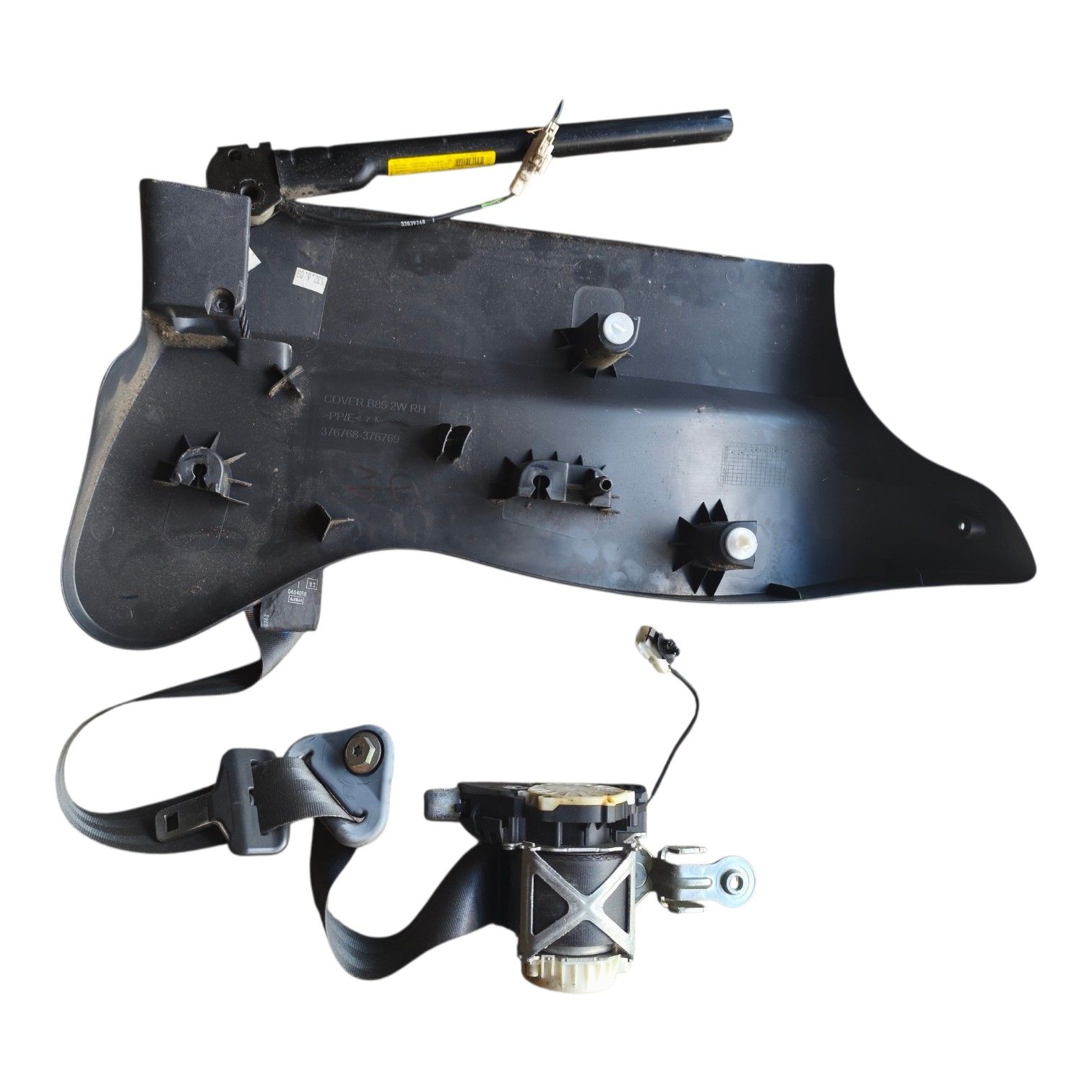 Ceinture de sécurité avant droite Renault Clio 3 OEM 33056054D d'origine – Image 4