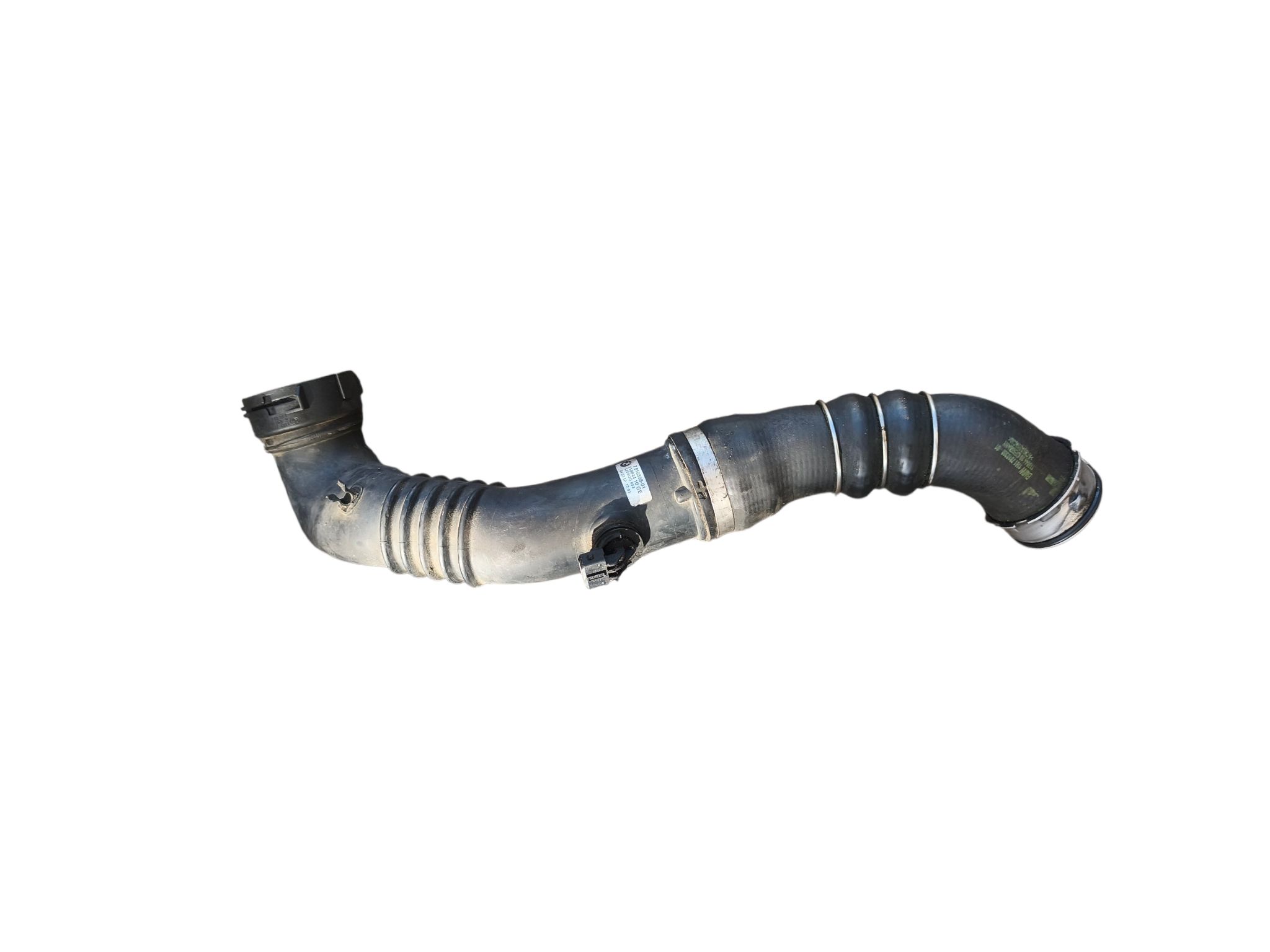 Durite intercooler turbo BMW Série 1 E87 120d 2.0 Diesel avec capteur 2005 Réf 11 88 44 10 GE